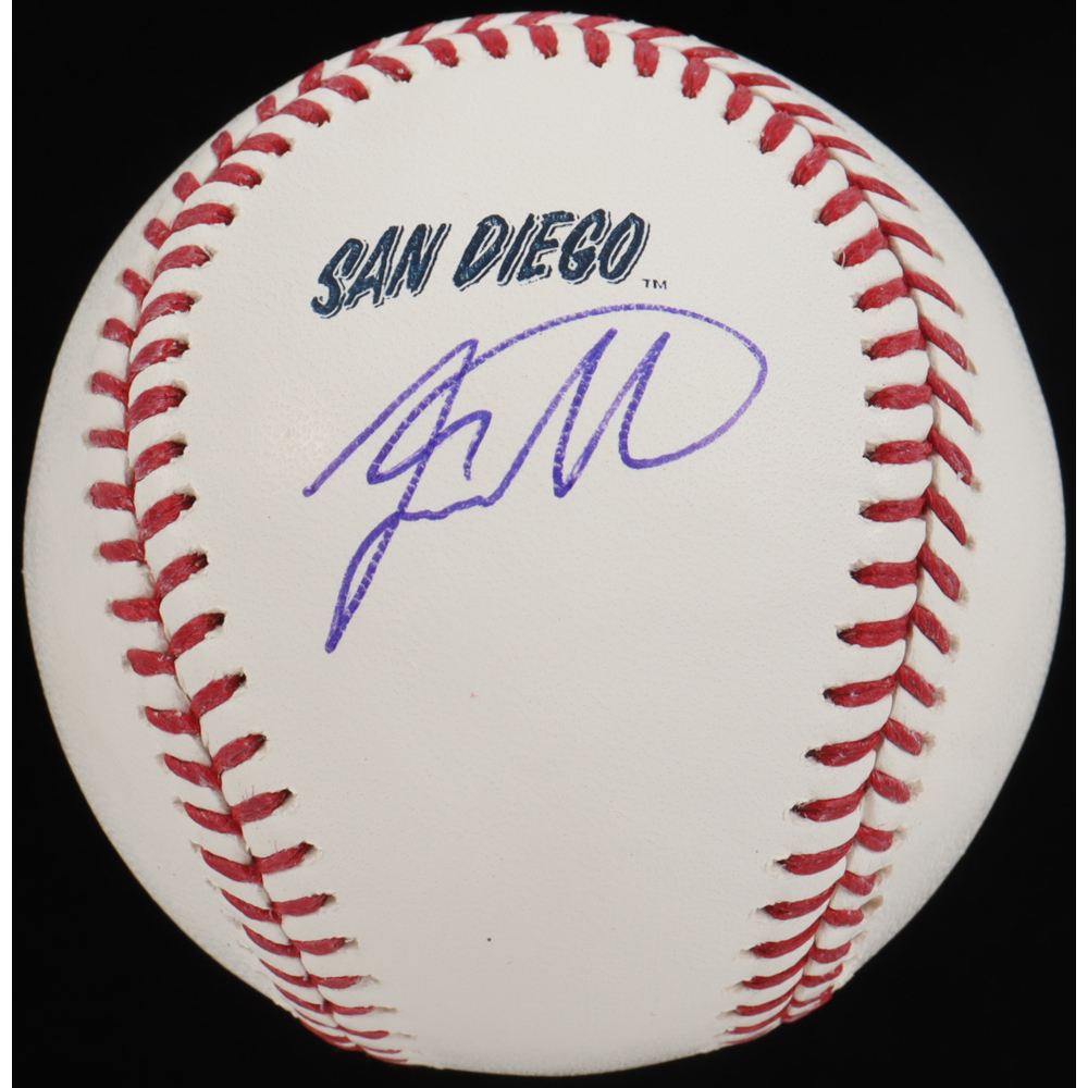 Jackson Merrill Signed OML Padres Logo Baseball (Beckett) at PristineAuction.com
