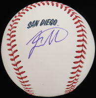 Jackson Merrill Signed OML Padres Logo Baseball (Beckett) at PristineAuction.com