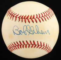 Bob Gibson Signed ONL Baseball (Beckett) at PristineAuction.com