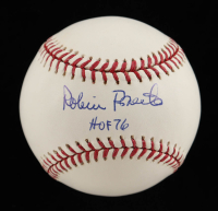 Robin Roberts Signed OML Baseball Inscribed "HOF 76" (PSA) at PristineAuction.com