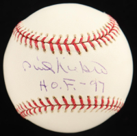 Phil Niekro Signed OML Baseball Inscribed "H.O.F. -97" (PSA) at PristineAuction.com