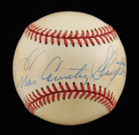 Enos "Country" Slaughter Signed ONL Baseball (PSA) at PristineAuction.com