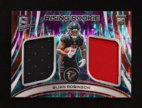 Bijan Robinson 2023 Panini Spectra Rising Rookie Materials Celestial #6 #20/25 RC at PristineAuction.com