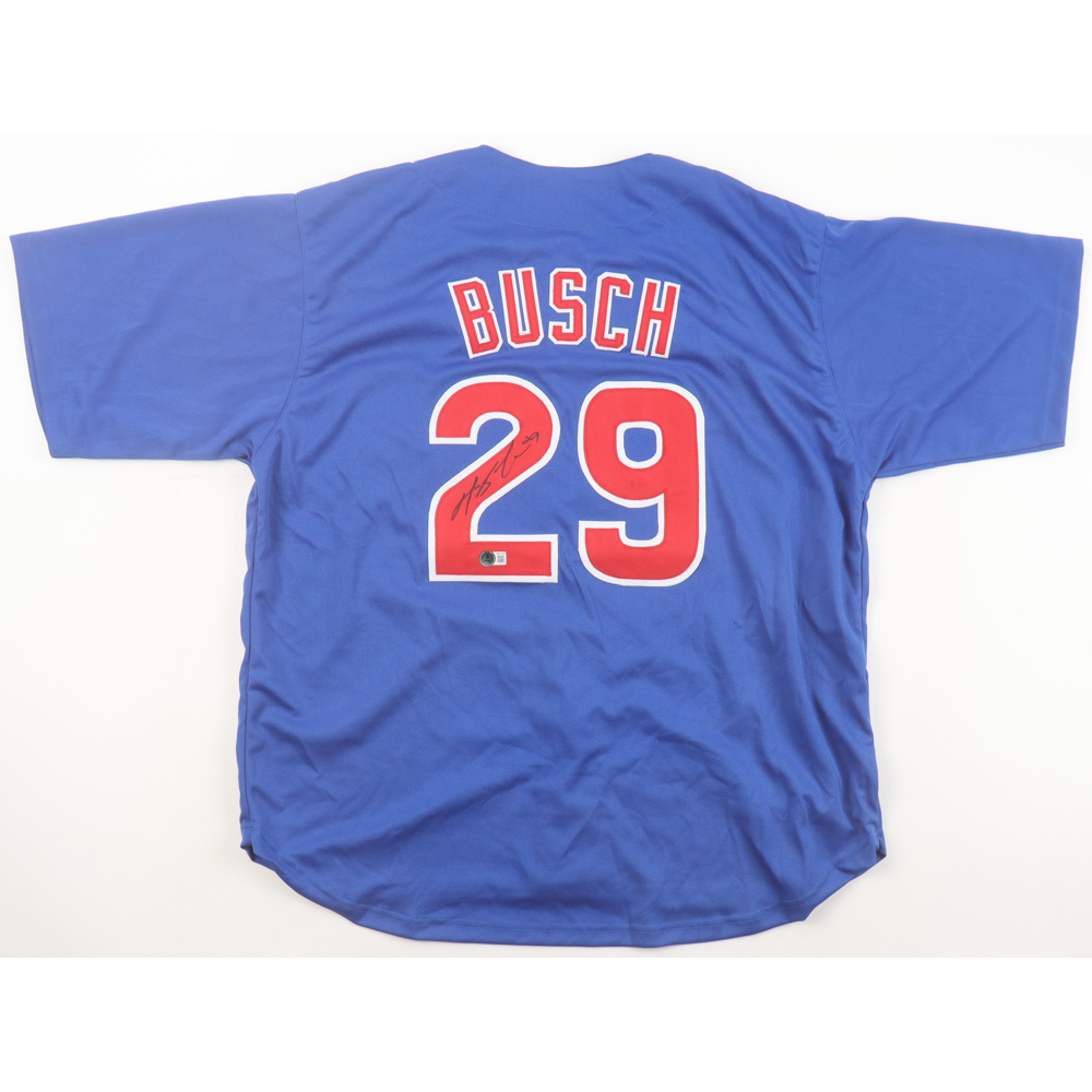 Michael Busch Signed Jersey (Beckett) at PristineAuction.com