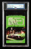Carlos Sainz Signed 2023 Las Vegas Grand Prix Access Pass (PSA) at PristineAuction.com