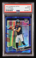 CJ Stroud 2023 Donruss Optic Blue Hyper #244 RR RC (PSA 10) at PristineAuction.com
