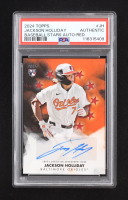 Jackson Holliday 2024 Topps Update Baseball Stars Autographs Red #BSAUJH #01/25 RC (PSA) at PristineAuction.com