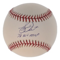 Bucky Dent Signed OML Baseball Inscribed "78 WS MVP" (Sports Collectibles) at PristineAuction.com