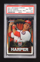 Bryce Harper 2011 Bowman Chrome Bryce Harper Retail Exclusive Red #BCE1R RC (PSA 8.5) at PristineAuction.com