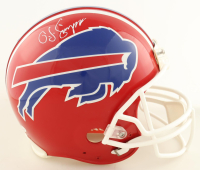 O. J. Simpson Signed Bills Full-Size Authentic Helmet (JSA) at PristineAuction.com