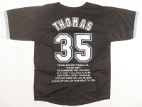 Frank Thomas Signed Career Stat Jersey (JSA) at PristineAuction.com
