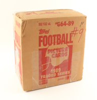 1989 Topps Traded Football Case With (50) Boxes at PristineAuction.com