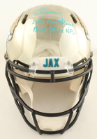 Jalen Ramsey Signed Jaguars Full-Size Authentic On-Field Chrome Alternate Speed Helmet Inscribed "2016 First Round, Best DB in NFL" (JSA) at PristineAuction.com