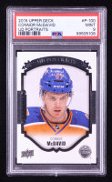 Connor McDavid 2015-16 Upper Deck UD Portraits #P100 RC (PSA 9) at PristineAuction.com