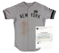 Alex Rodriguez Yankees 2010 Game-Used Jersey with "The Boss" & "The Voice of Yankee Stadium" Patches (Steiner) at PristineAuction.com