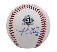 Matt Olson Signed OML 150th Anniversary Baseball (Fanatics) at PristineAuction.com