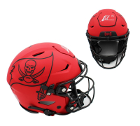 Mike Evans Signed Buccaneers Full-Size Authentic On-Field Rave Alternate Speedflex Helmet (Beckett) at PristineAuction.com