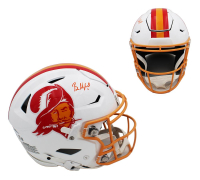 Baker Mayfield Signed Buccaneers Full-Size Authentic On-Field Throwback Alternate Speedflex Helmet (Beckett) at PristineAuction.com
