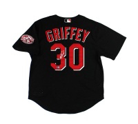 Ken Griffey Jr. Signed Reds Mitchell & Ness Authentic Jersey (Radtke) at PristineAuction.com