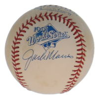 Jack Morris Signed 1991 World Series Baseball (PSA) at PristineAuction.com