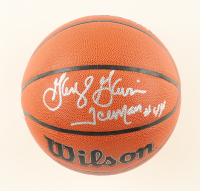 George "Ice Man" Gervin Signed NBA Basketball (Beckett) at PristineAuction.com