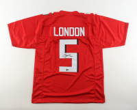 Drake London Signed Jersey (Beckett) at PristineAuction.com