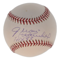 Juan Marichal Signed OML Baseball Inscribed "HOF 83" (JSA) at PristineAuction.com