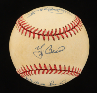 Yogi Berra, Whitey Ford & Phil Rizzuto Signed OAL Baseball (PSA) at PristineAuction.com