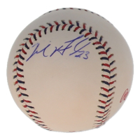 Michael Brantley Signed 2018 All-Star Game Logo Baseball (JSA) at PristineAuction.com