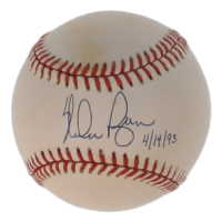 Nolan Ryan Signed OAL Baseball Inscribed "4/14/93" (PSA) at PristineAuction.com