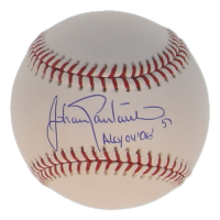 Johan Santana Signed OML Baseball Inscribed "AL Cy '04, '06" (Beckett) at PristineAuction.com