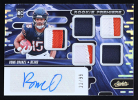 Rome Odunze 2024 Absolute Rookie Premiere Materials Autographs Five #206 RC #22/99 at PristineAuction.com