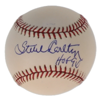 Steve Carlton Signed ML Baseball Inscribed "HOF 94" (PSA) at PristineAuction.com