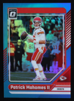 Patrick Mahomes II 2024 Donruss Optic Aqua #94 #035/299 at PristineAuction.com