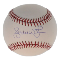 Andruw Jones Signed OML Baseball (Steiner & MLB) at PristineAuction.com