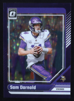 Sam Darnold 2024 Donruss Optic Purple Stars #127 #14/15 at PristineAuction.com