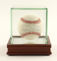 Howdy Doody & "Buffalo" Bob Smith Signed OAL Baseball With Wood Display Case (PSA) at PristineAuction.com