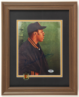 Willie McCovey Signed Giants Custom Framed Photo Display With Giants Hall of Fame Induction Pin (PSA) at PristineAuction.com