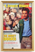 Emilio Estevez Signed "The Mighty Ducks" Custom Framed Photo (PSA & Schwartz) at PristineAuction.com