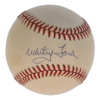 Whitey Ford Signed OAL Baseball (PSA) at PristineAuction.com
