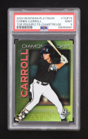 Corbin Carroll 2020 Bowman Platinum Top Prospects Chartreuse #TOP79 RC (PSA 9) at PristineAuction.com