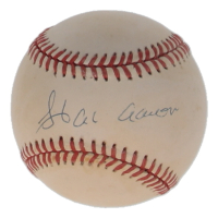 Hank Aaron Signed ONL Baseball (PSA) at PristineAuction.com