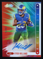 Kyren Williams 2024 Absolute Spectrum Signatures Red #6 #50/75 at PristineAuction.com