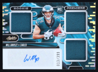Will Shipley 2024 Absolute Rookie Premiere Materials Autographs #29 RC #013/399 at PristineAuction.com