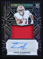 Isaac Guerendo 2024 Panini Obsidian Rookie Jumbo Jersey Autographs #238 RC #106/299 at PristineAuction.com