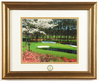"Augusta National Golf Course" Custom Framed Photo Display with Official Masters Tournament Pin at PristineAuction.com