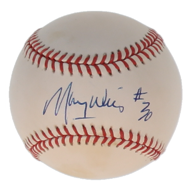 Maury Wills Signed ONL Baseball (PSA) at PristineAuction.com Maury Wills Signed ONL Baseball (PSA) at PristineAuction.com