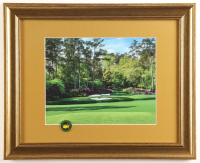 "Augusta National Golf Course" Custom Framed Photo Display with Official Masters Tournament Pin at PristineAuction.com
