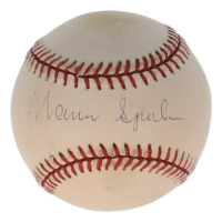 Warren Spahn Signed OAL Baseball (JSA) at PristineAuction.com