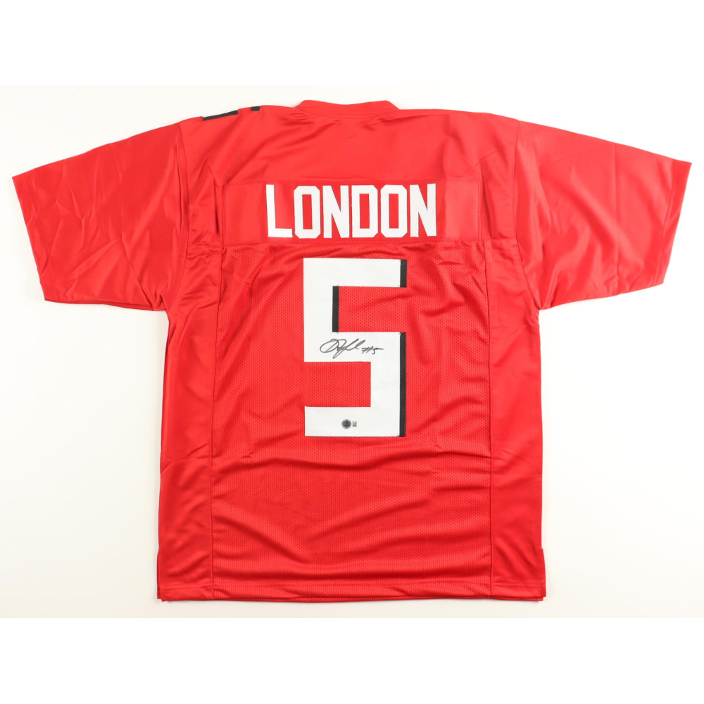 Drake London Signed Jersey (Beckett) at PristineAuction.com